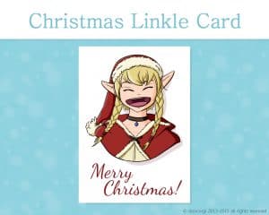 Legend of Zelda Printable Christmas Card, and 7 more on Etsy! by Don Corgi ("Merry Christmas!" from Linkle)